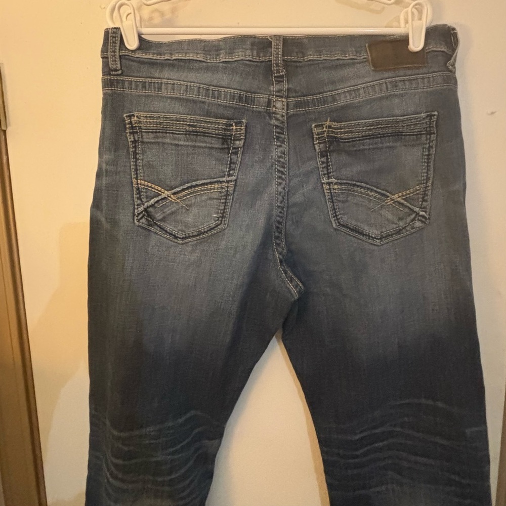 BKE Relaxed Fit Dark Blue Jeans